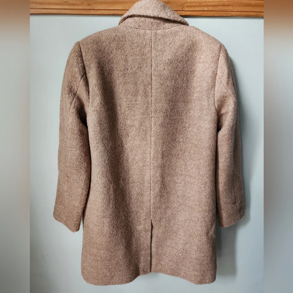 Garnet Hill | Sadie Wool Coat | Small | Nwt | Dusk Pink - Picture 8 of 12